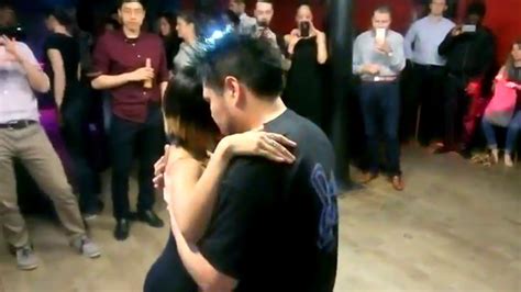 Daniel Chong And Pebbles Paculan Bachata Demo London Uk Jan 2016 Youtube