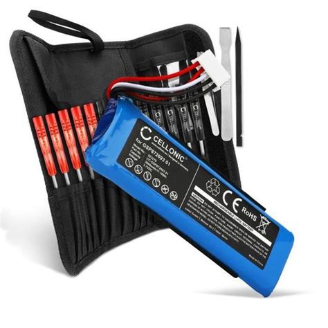 Batterie - CELLONIC - GSP872693 01 - 3000mAh - Compatible JBL Flip 4 ...