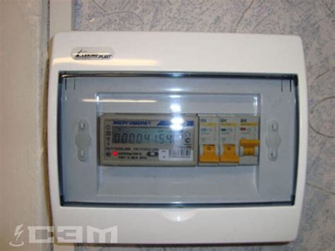 Установка электросчетчика в частном доме в Москве, цена монтажа ...