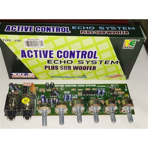 Jual Kit Tone Control Stereo Mic Echo Subwoofer Shopee Indonesia