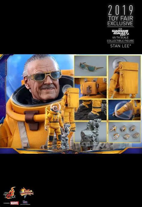 Figure Hot Toys Mms Marvel Comics Guardians Of The Galaxy Vol Stan Lee Newegg