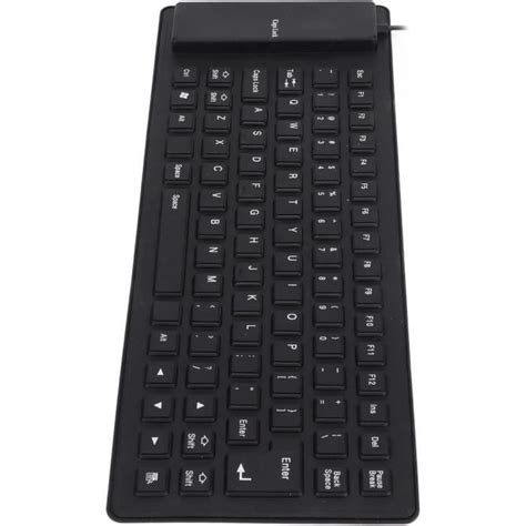 Clavier En Silicone Enroulable Clavier Souple Silencieux Enti Rement