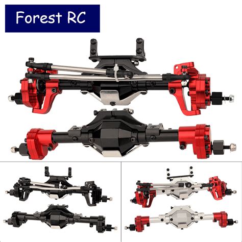 Forestrc Scx Front And Rear Portal Axle Cnc Aluminum Alloy Anodized