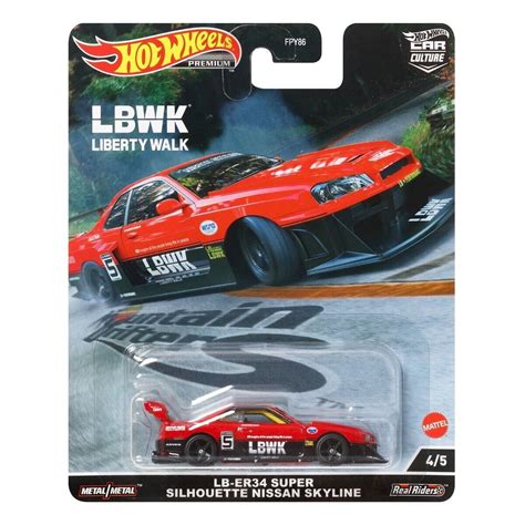 Xe M H Nh Hot Wheels R Premium Lb Er Super Silhouette Nissan Skyline Shopee Vi T Nam