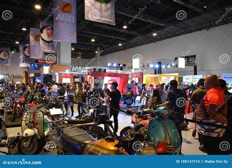 Different Motorcycle Display At Makina Moto Show In Pasay Philippines