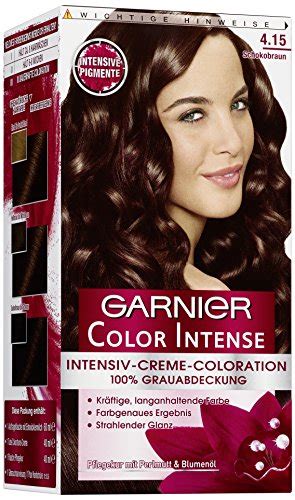 Garnier Color Intense 415 Schokobraun Dauerhafte Intensive Creme