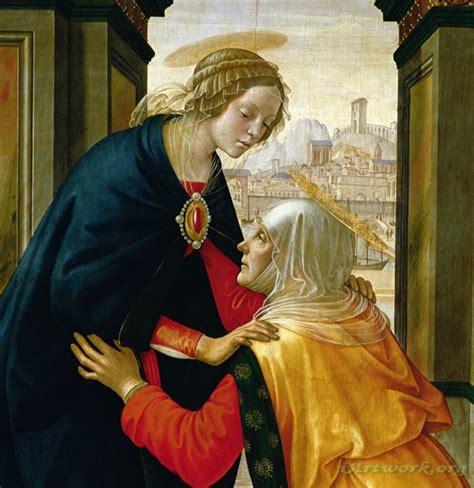 Domenico Ghirlandaio The Visitation Painting Iartwork Org