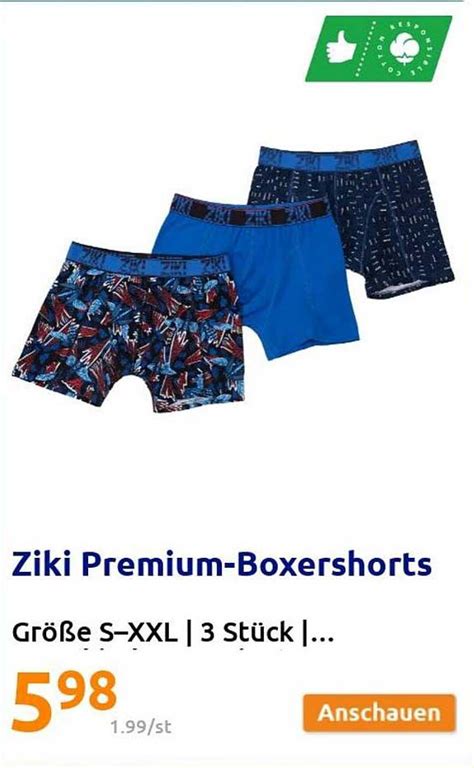 Ziki Premium Boxershorts Angebot Bei Action 1Prospekte De