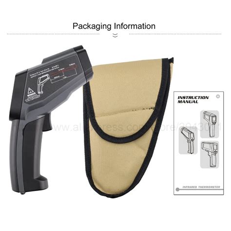 Двойной лазерный инфракрасный термометр-50-550/750/1100/1300/1600 ...