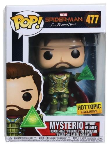 Funko Pop Mysterio Exclusivo Hot Topic Spider Man Far From Home 477