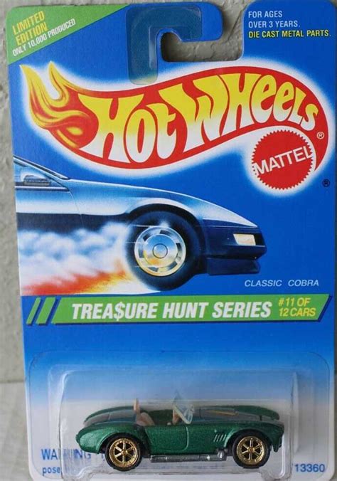Hot Wheels Classic Cobra Treasure Hunt Mainline Trea Ure Hunt Series