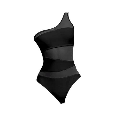 Kostiumy kąpielowe dla kobiet Kostiumy kąpielowe Wyściełane miseczki 1 częściowe bikini