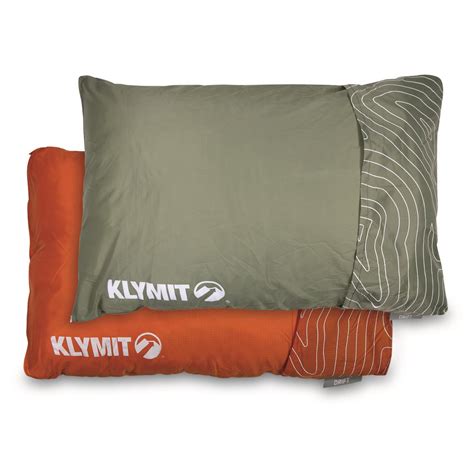 Klymit Drift Camp Pillow, Regular & Large - 731742, Camping Pillows ...