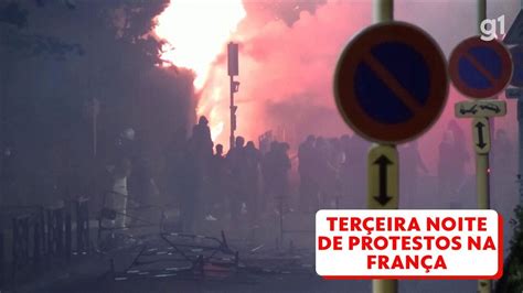 França passa pela terceira noite de protestos Mundo G1