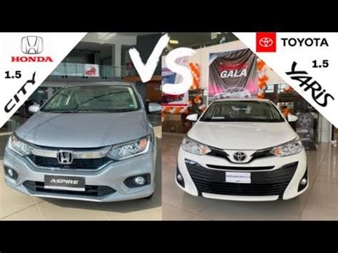 Toyota Yaris Ativ X Vs Honda City Aspire Comparison