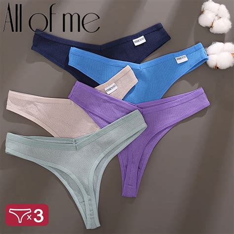 String En Coton Taille V Pour Femmes Sous V Tements Confortables Sexy Lingerie Intime