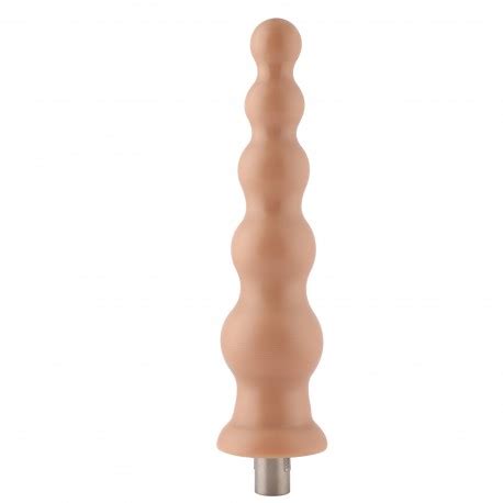 Auxfun Anal Bead Tpe Dildo With Xlr Connector Pin Attachments