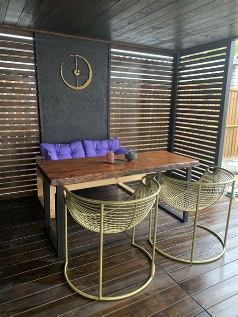 стол брутальный из массива ясеня и мебель лофт | Интерьер, Мебель, Лофт