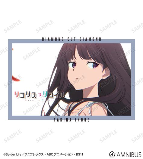 Tvアニメ「リコリス・リコイル」 井ノ上たきな 11話アイキャッチtシャツメンズ Amnibusアムニバス