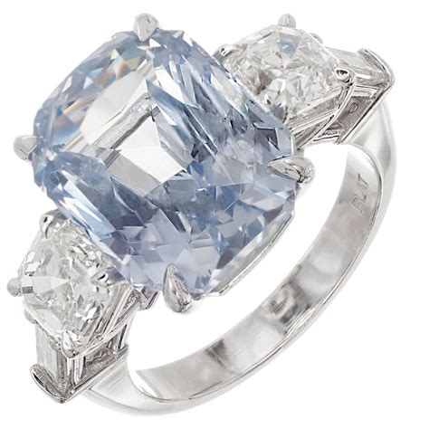 Light blue sapphire engagement rings - cityple