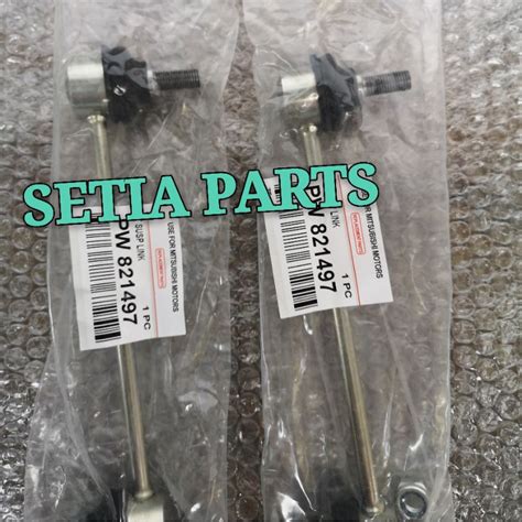 1 PAIR FRONT ABSORBER LINK STABILIZER LINK PROTON WAJA GEN2 PERSONA