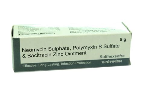 Neomycin And Polymyxin B Sulphate And Bacitracin Zinc Ointment At Rs 83