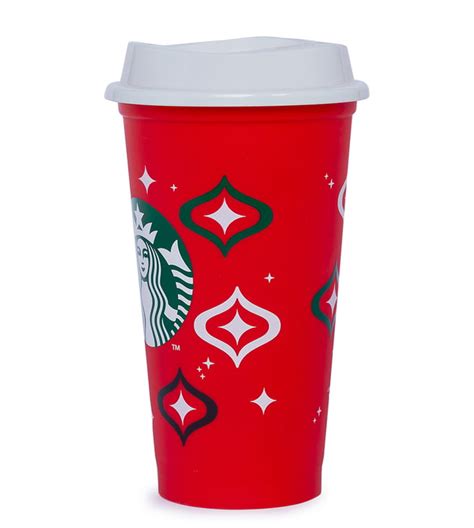 Starbucks Red Holiday FY Reusable Hot Cup Ml