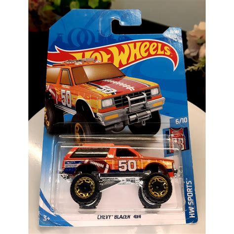 Hot Wheels Chevy Blazer X Orange Shopee Malaysia