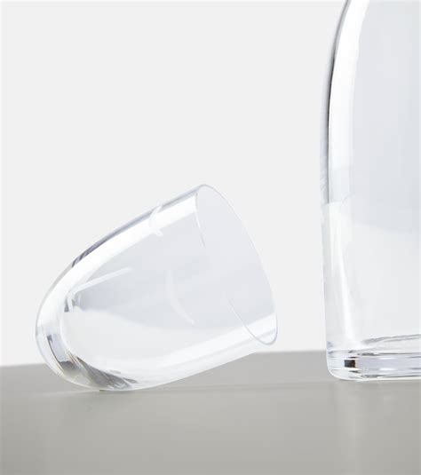 Set De Jarra Para Agua Y Vaso Mr Mrs En Blanco Nude Mytheresa