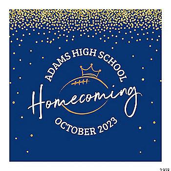 Personalized Homecoming Backdrop | Oriental Trading