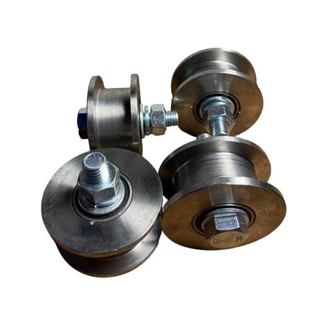 Ролик для ворот 23 Болта d 65 мм, под трубу 20x20,металл 4 шт. 3604 ...