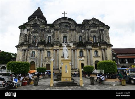 The Basilica St Martin De Tours In The Heritage Town Of Taal Batangas