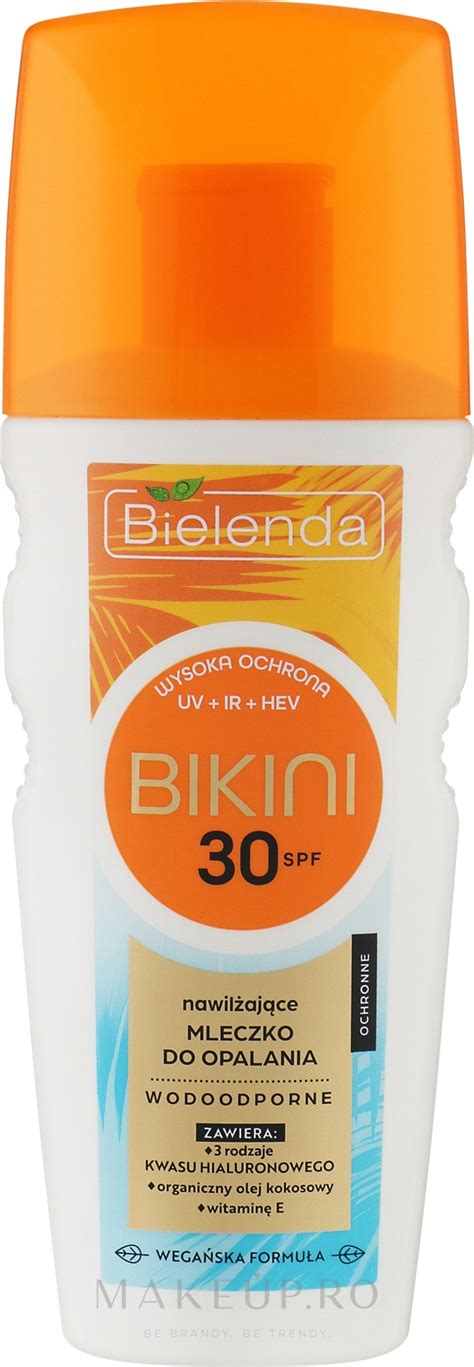 Bielenda Bikini Loțiune hidratantă de protecție solară SPF30 Makeup ro