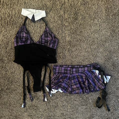 Evelust Lingerie Set Size Large Sexy School Depop