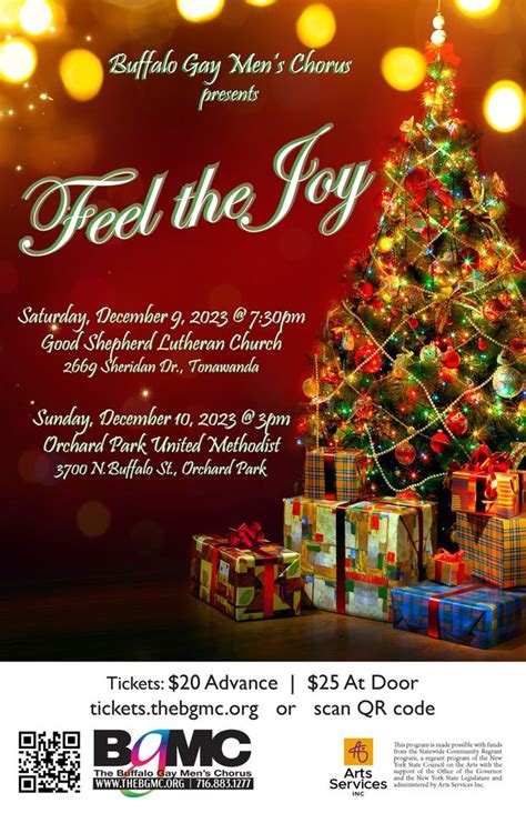 Buffalo Gay Men S Chorus Concert December Orchard Park Ny Boredommd