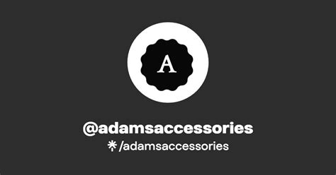 @adamsaccessories | Linktree