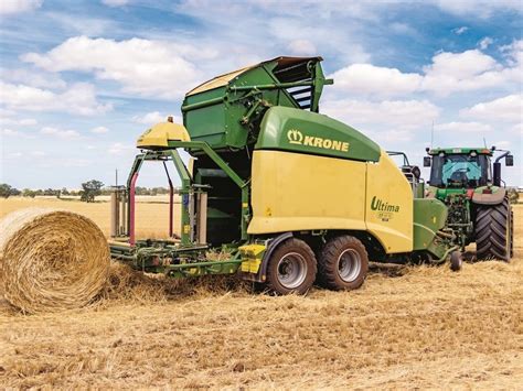 Krone Ultima Cf Xc Continuous Round Baler Review