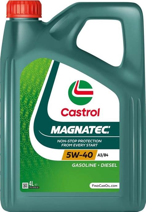 Моторна олива Castrol MAGNATEC 5W-40 A3/B4, 4л (5W40MAGA3B44L) - купити ...
