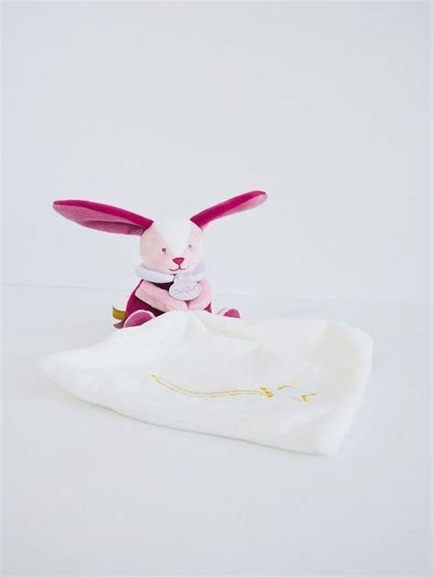 Doudou Babynat Lapin Rose Luminescent Etoile Bn Les Cometes Pantin