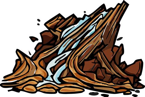 Landslide Png Graphic Clipart Design 24586562 Png