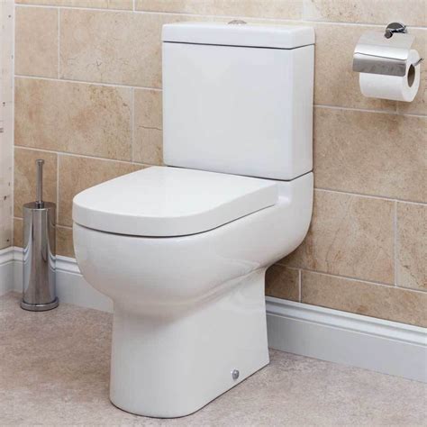 Affine Oceane Short Projection Close Coupled Toilet And Seat Space