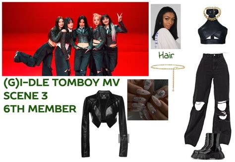 Gi Dle Tomboy 6th Member Outfit Ideas Outfit Mv Tomboy Outfits