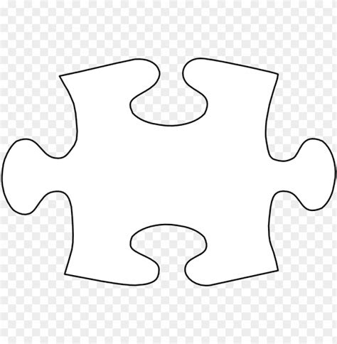 Puzzle Piece Outline Png