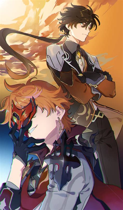Genshin impact childe wallpaper - okecover