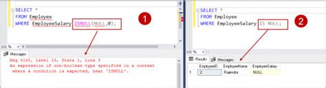 How To Check For Null Values In Sql