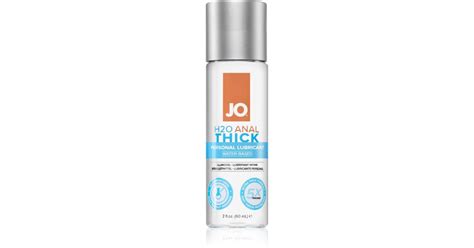 System JO H2O Anal Thick Anal Lubricant Gel Notino Co Uk