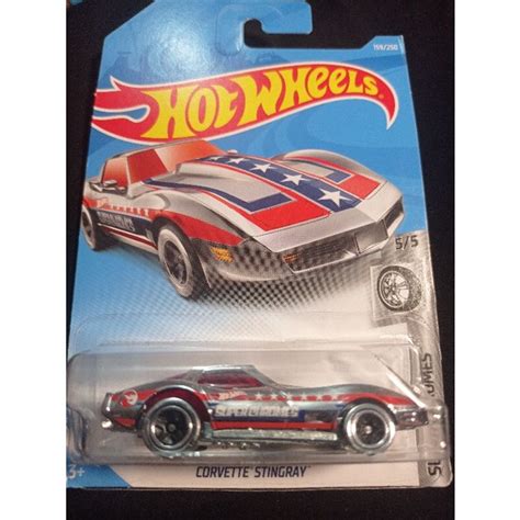 Jual Hot Wheels Corvette Stingray Treasure Hunt Reguler Shopee Indonesia