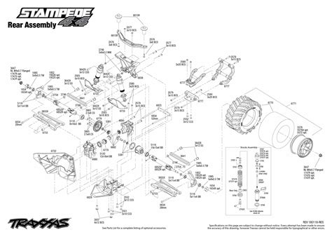Traxxas Stampede 4x4 Parts Diagram