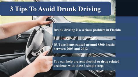 Ppt 3 Ways To Avoid Drunk Driving Powerpoint Presentation Free