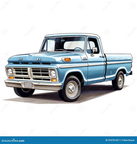 Great Truck Iconic Vehicle stock illustration. Illustration of gmt400